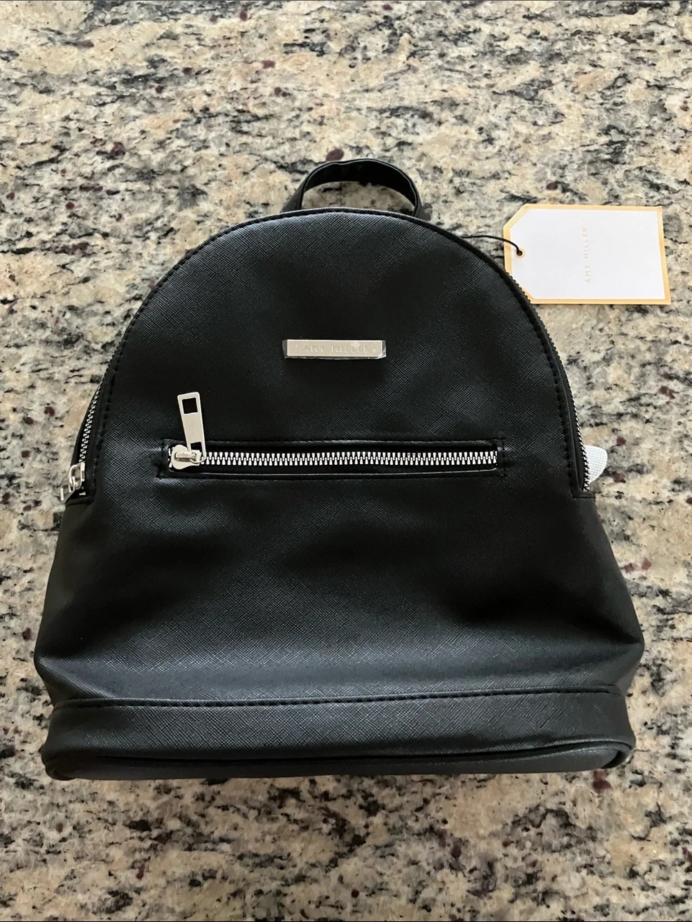 Amy Miller Black Mini Backpack - Stylish Everyday Women Bag